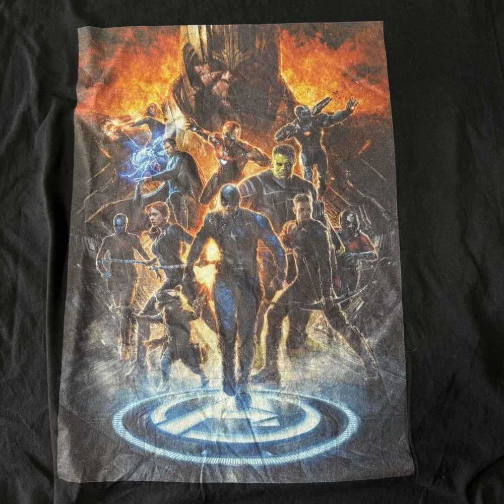 Marvel Mighty Hero's  Liscensed Graphic T‎ 2XL Ring Spun Cotton Thor Iron Man